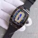 Swiss Richard Mille RM07-1 Copy Watch Black Ceramic Case Blue & Diamond (3)_th.jpg